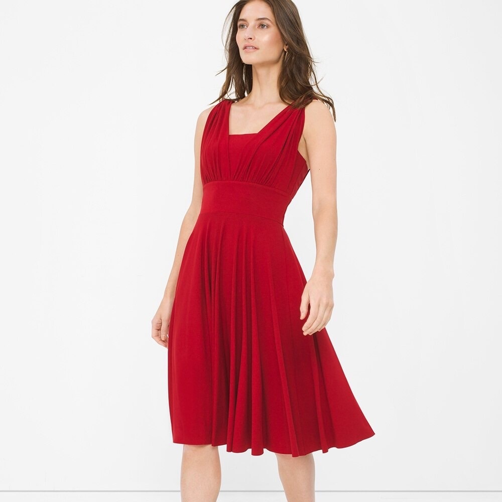 WHBM Genius Convertible Auburne Dress